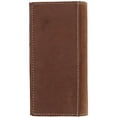 thumbnail image 2 of Wrangler  Leather Checkbook Cover Pocket Secretary Wallet (Men), 2 of 3