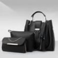 thumbnail image 1 of Bolsos de hombro para mujer, bolsos con flecos, carteras de 3 piezas, 1 of 7