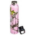 thumbnail image 3 of RTIC 26 oz Vacuum Insulated Water Bottle, Metal Stainless Steel Double Wall Insulation, BPA Free Reusable, Leak-Proof Thermos Flask for Hot and Cold Drinks, Travel, Sports, Camping, Pink Camo, 3 of 3
