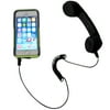 Evelots Mini Vintage Phone Handset For IPhones,Retro Connector,Cell Phone, Black