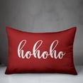 thumbnail image 2 of Creative Products Hohoho in Red 14x20 Spun Poly Pillow, 2 of 2