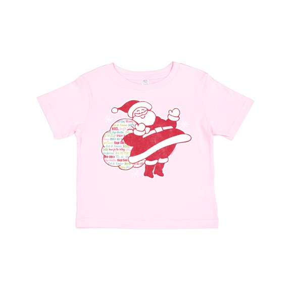 Inktastic Santa Greetings Boys or Girls Toddler T-Shirt