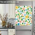 thumbnail image 3 of Yayeee Magnetic Dishwasher Cover for The Front Decoration Home Kitchen Machine Sticker Protector, Retro Blue Floral, 3 of 6