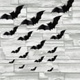 thumbnail image 4 of Hariumiu Decor Halloween Sticker Bat Scary Easy to Stick Waterproof Decorative Scary Bats Wall Decal for Home, 4 of 11