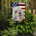 thumbnail image 2 of Carolines Treasures CK6612GF Maltese American Garden Size Outdoor-Flags, Multicolor, 2 of 3