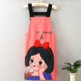 thumbnail image 3 of 1pc Linen Canvas Apron: Oil-Proof, Wear-Resistant Kitchen Apron - Chinese Style Cooking Apron, 3 of 3