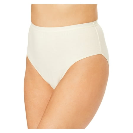 

Comfort Choice Women s Plus Size Hi-Cut Brief 5-Pack