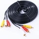 thumbnail image 5 of Cable de datos 3 RCA compuesto macho a macho Audio Video AV Cable para DVD TV, 5 of 7