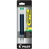 Pilot G2 Gel Ink Refill 2-Pack for Rolling Ball Pens Fine Point Green Ink (77243)