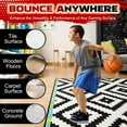 thumbnail image 5 of Silent Basketball Size  (29.5") - Grooved Airless Indoor Basketball for Quiet Dribbling and Training, 5 of 6