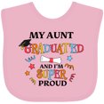 thumbnail image 3 of Inktastic My Aunt Graduated and I'm Super Proud Boys or Girls Baby Bib, 3 of 4