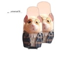 thumbnail image 6 of Sikiie Cute Mouse In Glasses Car Seat Protector 2 Pack Car Seat Cushion Mat, Car Seat Covers for SUV, Truck, Van, 6 of 7