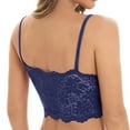 thumbnail image 4 of Women'S Bra Wire-Free Bralette Solid Blue Xxl, 4 of 7