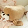 thumbnail image 3 of Walrus Plush Toy Stuffed Pillow Figurine Toys Creative Stuffed Animal Dolls for Valentine Home Decoration, 3 of 7