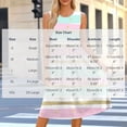 thumbnail image 3 of VBVC Women's Floral Print Sleeveless Fit and Flare Midi Dress , Ladies' Crew Neck Casual Summer Dress , Beach Vacation Flowy Sundress For Women,Mint Green,S-2XL, 3 of 7