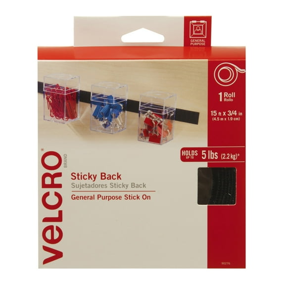 Velcro Brand Sticky Back Tape (3/4" x 15ft)