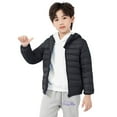 thumbnail image 2 of ANINEO Kids Coat Winter Jacket Girls Boys Hooded Soild Toddler Outwear Windproof Warm Girls Coat Jacket, 2 of 5