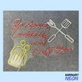 thumbnail image 4 of Handmadetneonsign Barbecue Cocktail And Craft Beer Neon Sign, BBQ Led Sign, Restaurant Wall Art Light, House Wall Decor 78115, 4 of 5