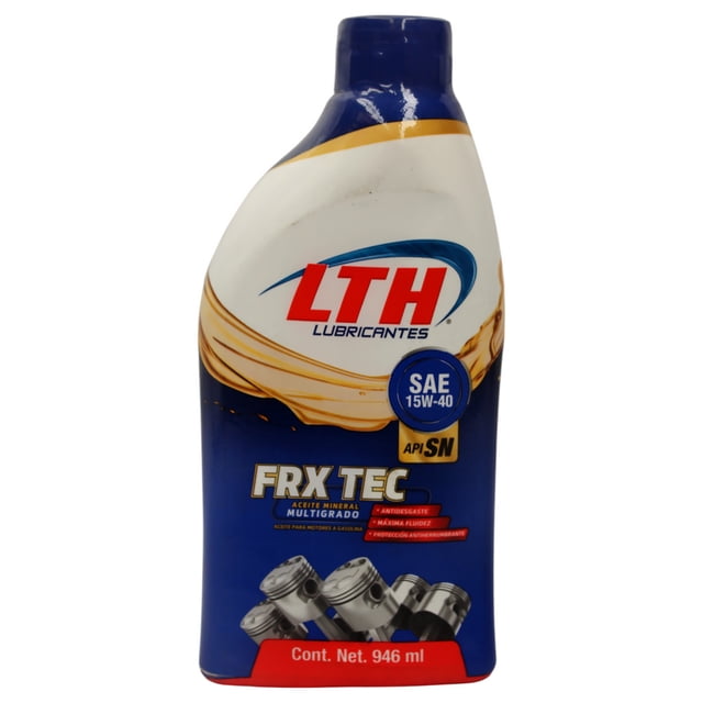 Aceite Multigrado 15W40 API SN 946 ml LTH