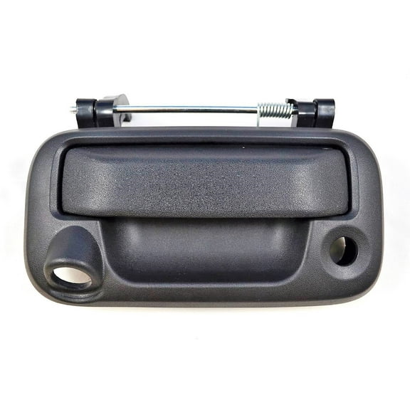 PT Auto Warehouse FO-3505ZA-TGC - Tailgate Handle - with Camera Hole, Textured Black, Zinc Metal Lever Fits select: 2008 FORD F150, 2008-2012 FORD F250