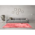 thumbnail image 3 of Ahgly Company Indoor Rectangle Patchwork Red Transitional Area Rugs, 4' x 6', 3 of 4