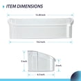thumbnail image 3 of Contenedor para puerta de refrigerador CarterTM 240356402 para Frigidaire, etc., 3 of 6