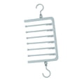 thumbnail image 1 of Heavy Duty Slacks Jeans Trouser Hangers Space Saving Non Slip Pants Hanging for Gray 6 Layer, 1 of 9