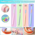 thumbnail image 3 of Three-sided Soft Brush Toothbrush V-Shaped Ultra Fine Bristle For Children T1S4, 3 of 9