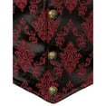 thumbnail image 4 of Mens Retro Suit Waistcoat Formal Gothic Steampunk Victorian Single Breasted Vest, 4 of 7