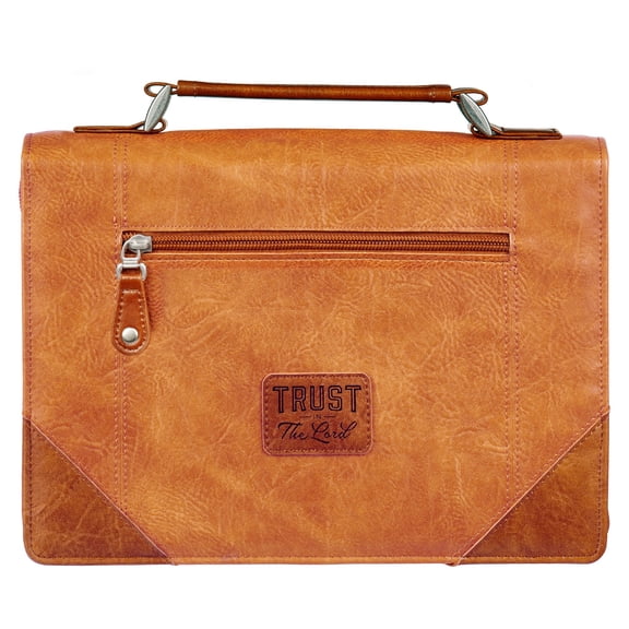 Bible Cover-Classic Two-tone Trust in the Lord Prov. 3:5-Large