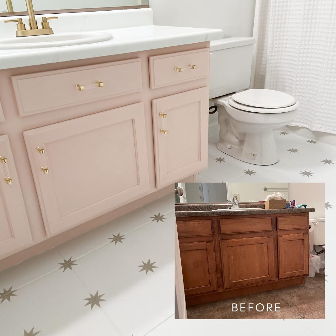 BB Frosch Paint Transformer – Chalk Mineral for Latex & Acrylic Paint, For Kitchen Bathroom Cabinet Countertop Furniture Tile Floor Wood Fabric Appliance Door Counter, No Sanding or Priming, Gallon
