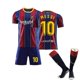 thumbnail image 1 of Kits de fútbol para niños Camiseta de fútbol Camiseta de entrenamiento Traje 21/22-20 21 Barcelona Local Messi 10-S BmatwkZeng Bmatwk Jersey, 1 of 2