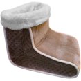 thumbnail image 1 of Electric foot warmer for under-desk use, fast heating, 6 temperature settings, 4 timers, brown, 1 of 5