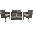 thumbnail image 2 of Sala para Exterior Jardimex Patio Terraza 4 Pzs Gris, 2 of 8
