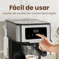 thumbnail image 4 of Chefman Máquina de espresso Chefman CraftBrew, cafetera digital con bomba de 15 bares con varilla de vapor para café con leche y capuchino, compacta con depósito de agua extraíble de 1.8L, 4 of 11