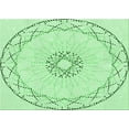 thumbnail image 1 of Ahgly Company Indoor Rectangle Patterned Mint Green Area Rugs, 5' x 7', 1 of 6