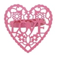 thumbnail image 2 of Heart Napkin Rings Valentine's Day Napkin Ring Holder Buckle Love Napkin Ring Metal Napkin Ring Heart Shape Napkin Holder for Valentine's Day Wedding Table Decorations(Pink), 2 of 9