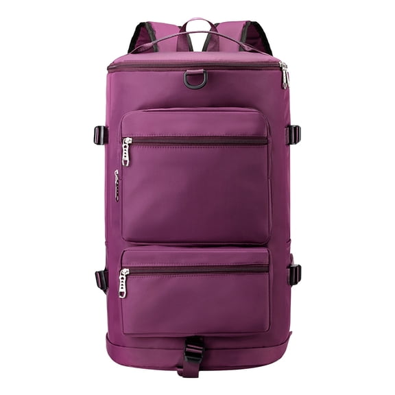 Gym Duffle Bag Backpack Travel Duffle Bag with Detachable Long Shoulder Straps Large-capacity Backpack Lightweight Travel School Bag for Travel Sport Hiking