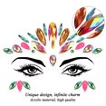 thumbnail image 2 of Joyas adhesivas SIQUK de Face Jewels Rave Crystal Eye Jewels, 2 of 7