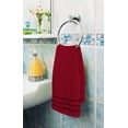 thumbnail image 6 of Utopia Towels 8 Piece Luxury Towel Set, 2 Bath, 2 Hand, and 4 Wash Cloths, 600 GSM Ring Spun Cotton, Highly Absorbent Viscose Stripe Towels, Ideal for Everyday use, Red, 6 of 8