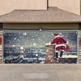 thumbnail image 4 of Riforla Holiday Cheer Garage Festive Christmas Banner with Bright Colors Festive Design Perfect for Auto Enthusiasts Home Garages Easy Hanging Durable Material Flags Banners Accessories G, 4 of 5