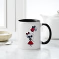 thumbnail image 4 of CafePress - Cute Skeleton Girl With Spooky Balloons Mugs - 11 oz Ceramic Mug - Novelty Coffee Tea Cup, 4 of 4