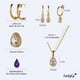 thumbnail image 5 of Set de Joyería para Mujer Oro 14k LuckyLy, Collar y Aretes, Modelo Dory blanco UNITALLA, 5 of 6