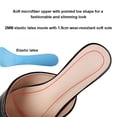 thumbnail image 3 of Mocasines Sin Cordones Pisos Mules para Mujer Diapositivas Tacón Niñas Dama, 3 of 9