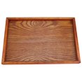 thumbnail image 1 of Noref Rectangle Wooden Tea Tray Serving Table Plate Snacks Food Storage Dish for Hotel Home , Serving Tray, Tea Serving Plate, 1 of 8