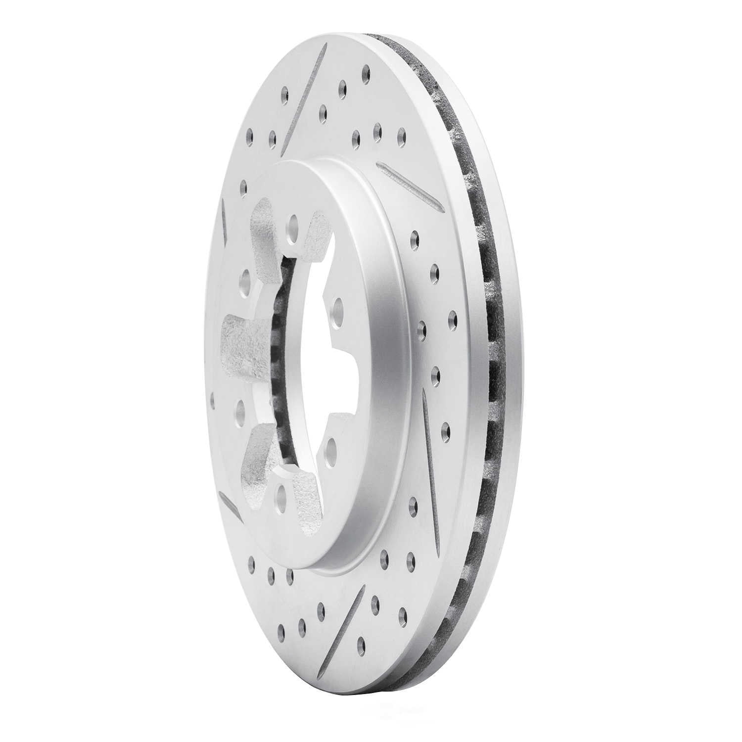 Dynamic Friction Company 830-67081L DFC Geoperformance Rotor - Drilled and Slotted