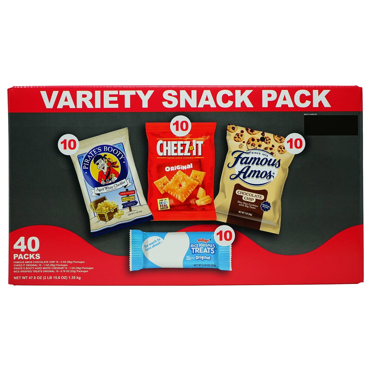 Variety Snack Pack, 40 Count