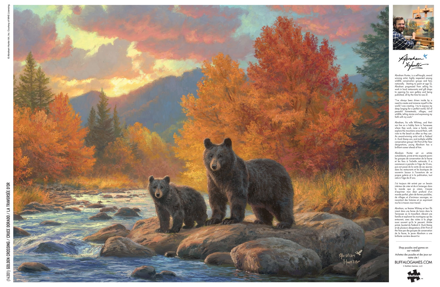 Buffalo Games Le puzzle Golden Crossing - en 1000 pièces