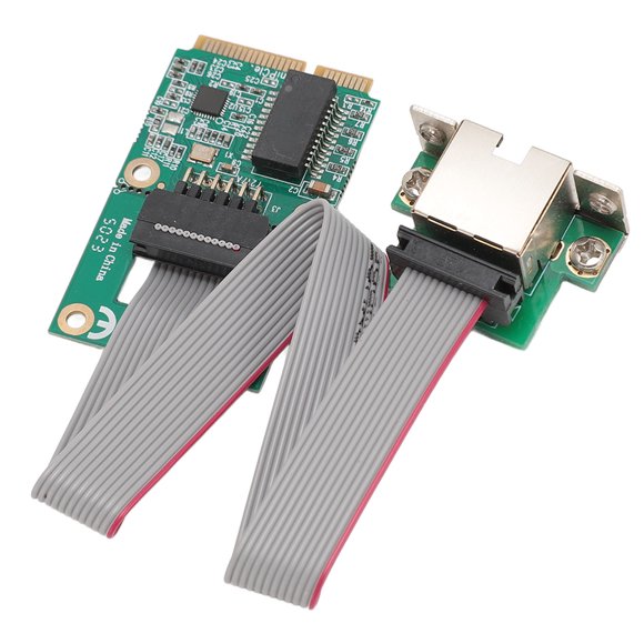 PCI Express Ethernet Car, Mini PCIE Ethernet Card RTL8111H 10 100 1000Mbps for Computer