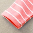 thumbnail image 5 of Ruyang Kids Lined Striped Sweater Long Sleeve High Neck Fall Winter Warm Pullover Tops Boys Girls Soft Comfy Sweater Clothes, 5 of 9